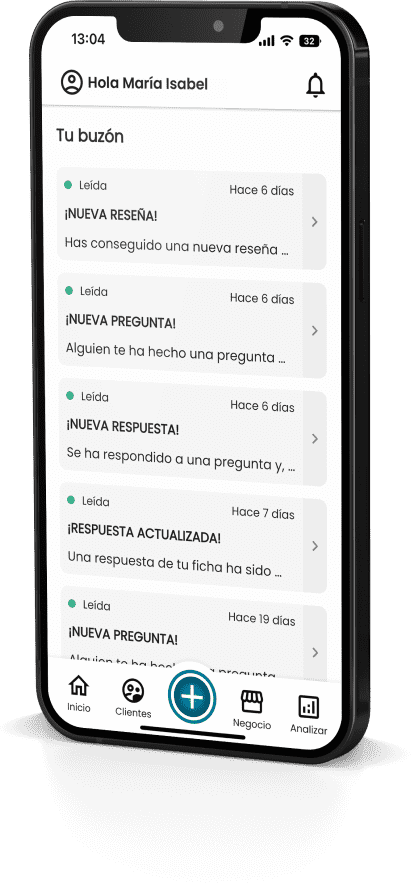 móvil con app Ayrel mostrando notificaciones